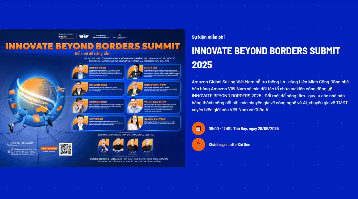 Sự kiện 28/6: Innovate Beyond Borders Summit 2025 &#8211; Đổi mới để nâng tầm