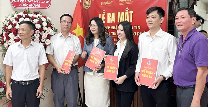 Ra mắt thêm Điểm tiếp nhận thông tin, cung cấp thông tin và hỗ trợ pháp lý tại phường Tân Bình, HCM