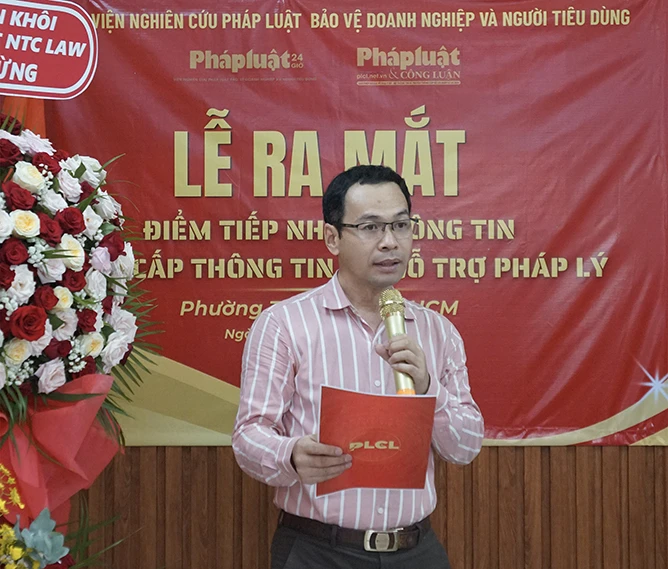 Ra mắt thêm Điểm tiếp nhận thông tin, cung cấp thông tin và hỗ trợ pháp lý tại phường Tân Bình, HCM
