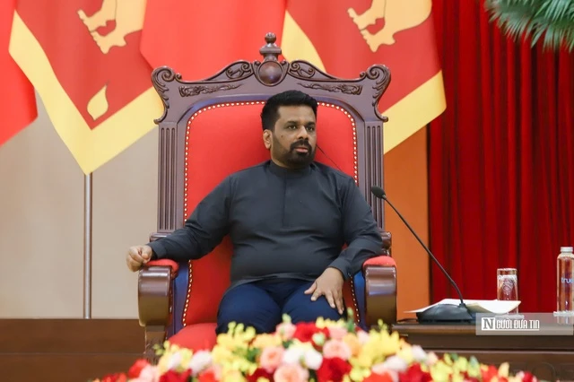 Tổng Bí thư Tô Lâm tiếp Tổng thống Sri Lanka